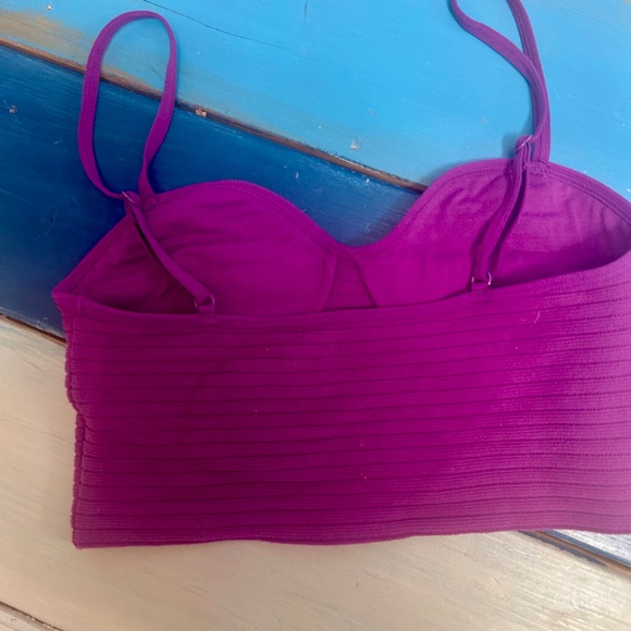 Garage Ribbed Cropped Tank Top - Picture 2 of 3